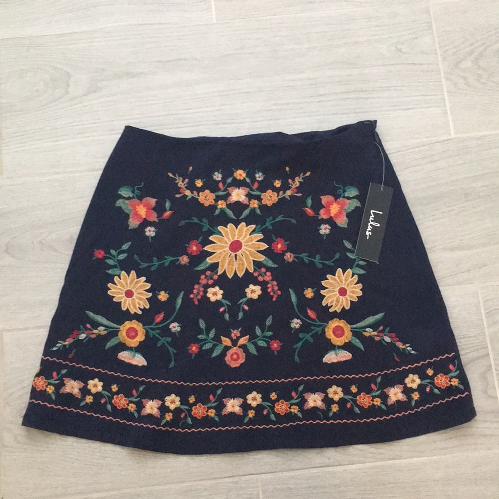 Lulu’s Floral Skirt